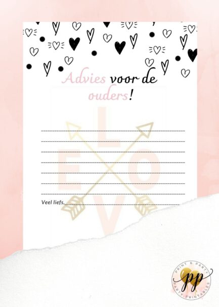 Baby - Advies voor de ouders - I love you