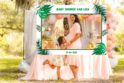 Baby - Photobooth Jungle groen L