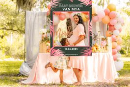 Baby – Photobooth Jungle rose S