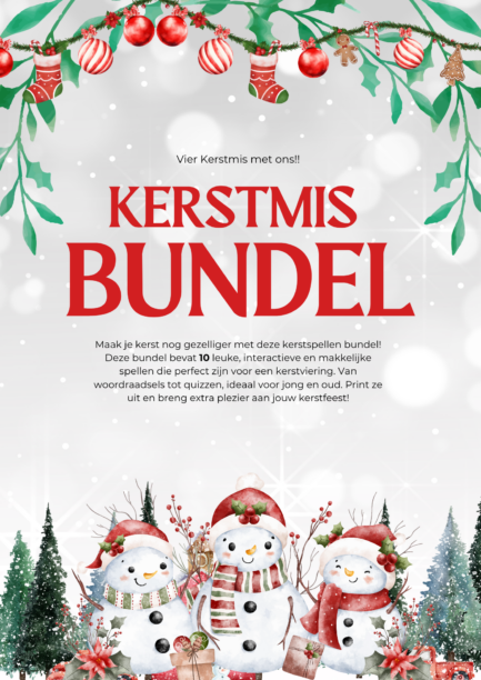 Kerstmis Bundel - Sneeuwpop - Afbeelding 2