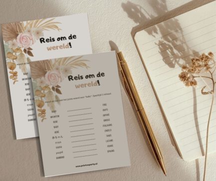 Baby - Reis om de wereld - Boho - Afbeelding 2
