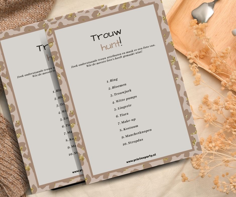 Vrijgezellen - Trouw Hunt - Leopard - Afbeelding 2