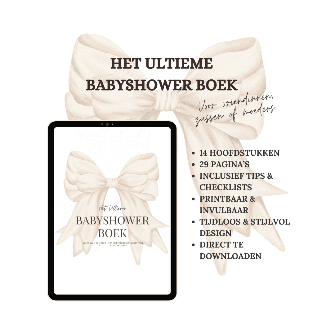 Het Ultieme Babyshower Boek - Strik - Afbeelding 2