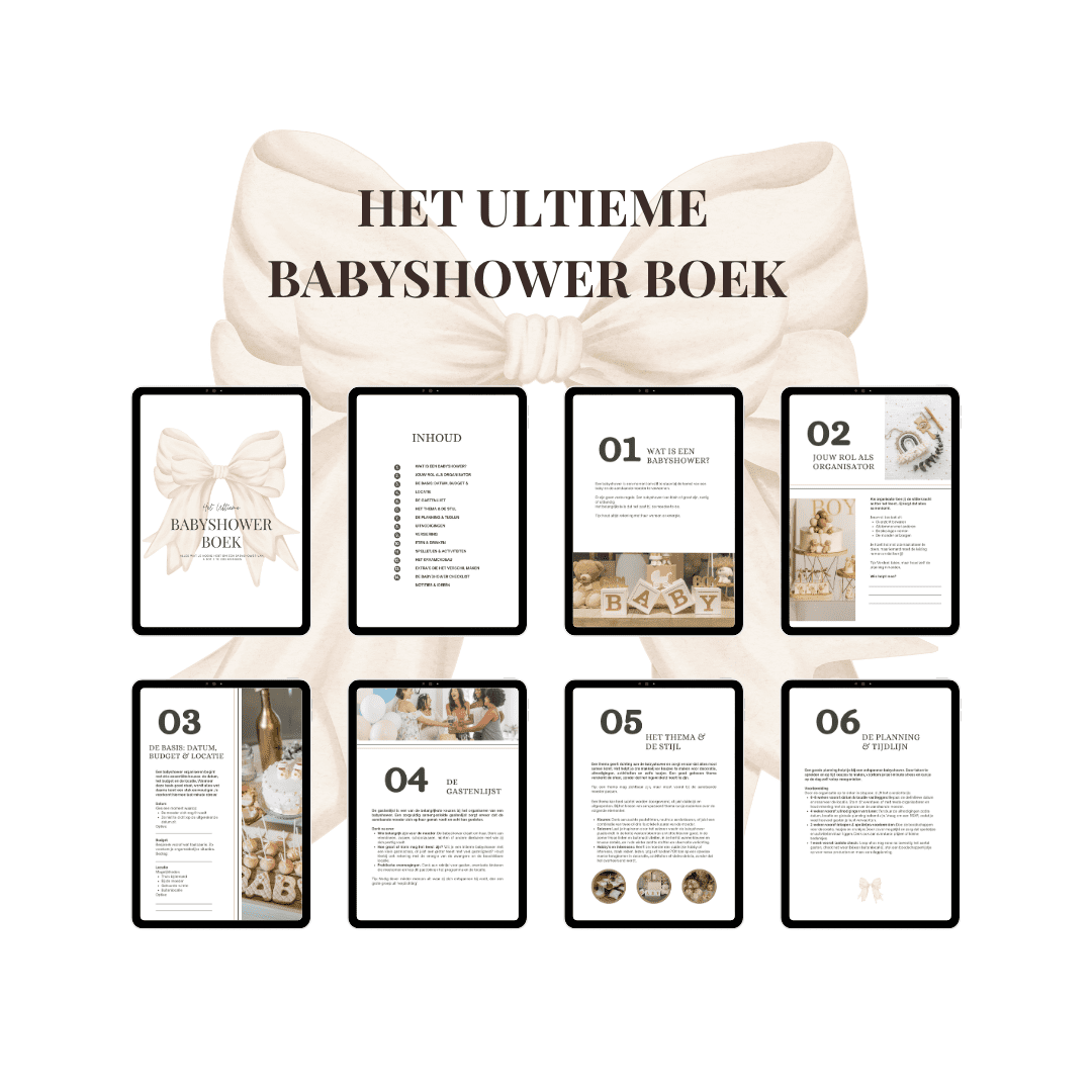 Het Ultieme Babyshower Boek - Strik - Afbeelding 4