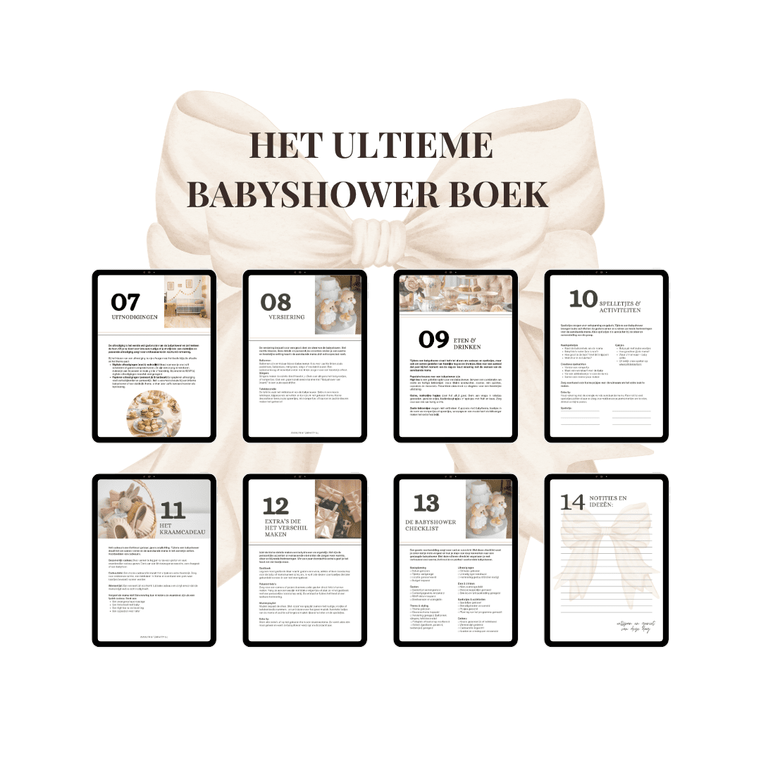 Het Ultieme Babyshower Boek - Strik - Afbeelding 5