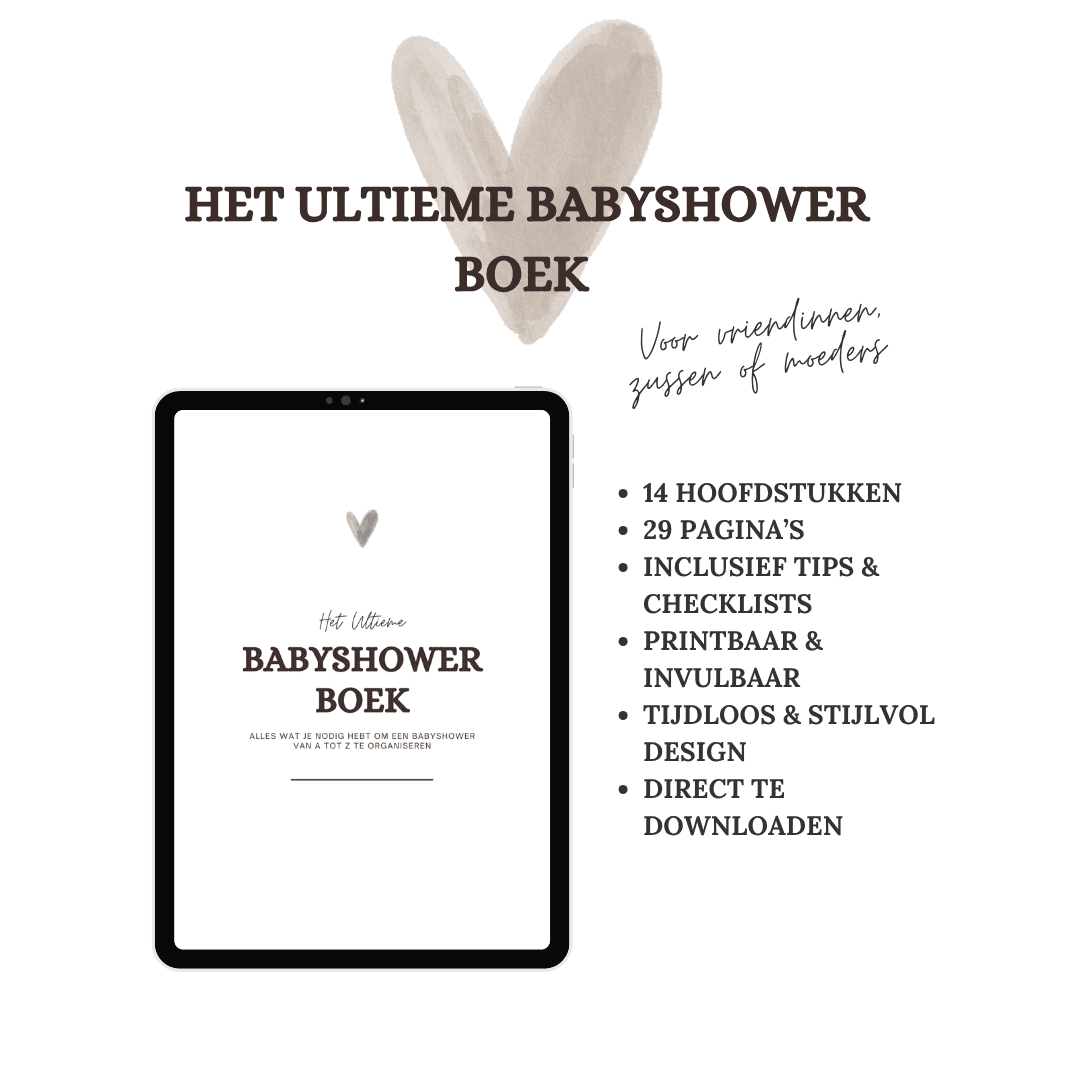 Het Ultieme Babyshower Boek - Zacht - Afbeelding 2